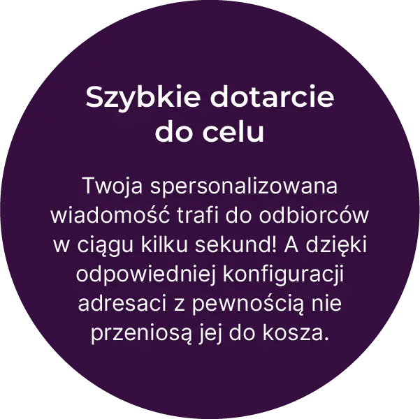 Szybkie dotarcie do celu Szybkie dotarcie do celu